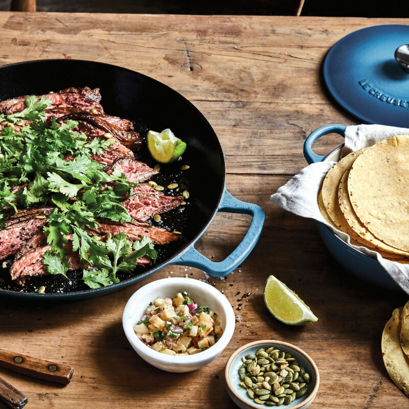 Paella Pan Enamelled Cast Iron Paella Pan Le Creuset